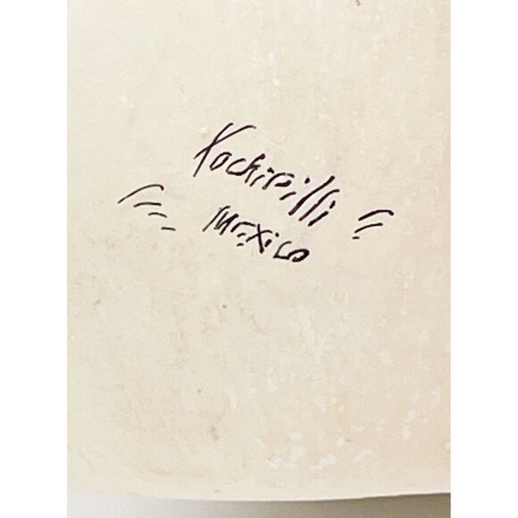 Lion Hatching Egg Figurine 5” Handmade Whimsical Folk Art Xochipilli Mexico - Picture 5 of 7